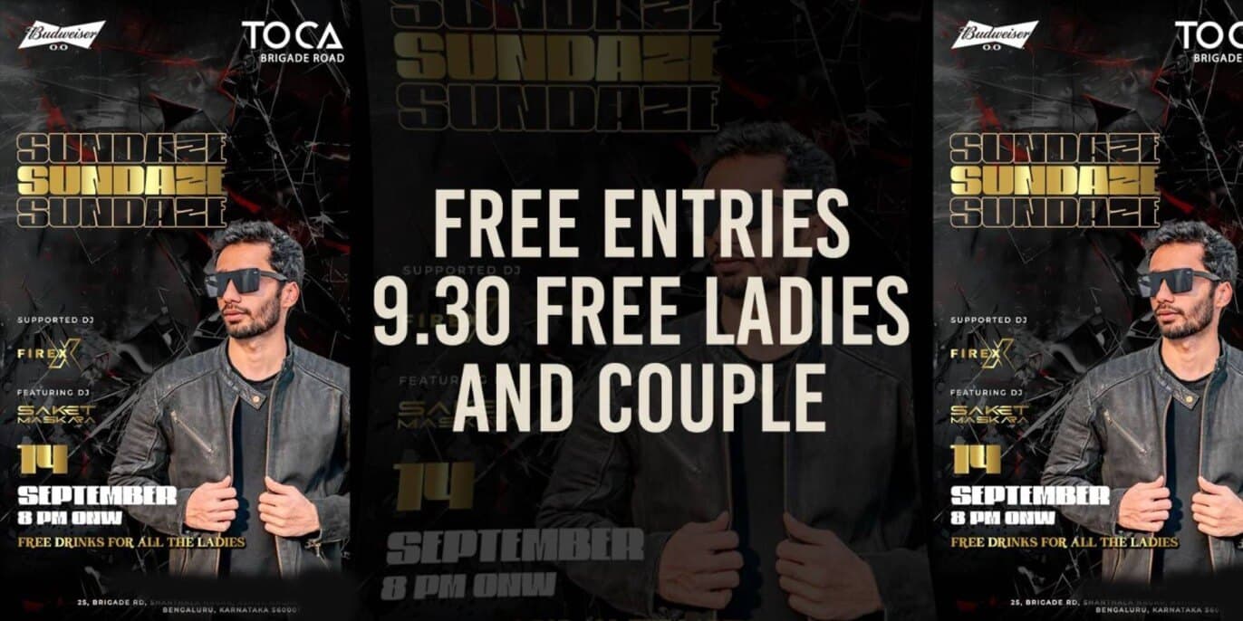 Sundaze Bollywood Night | Toca Brigade