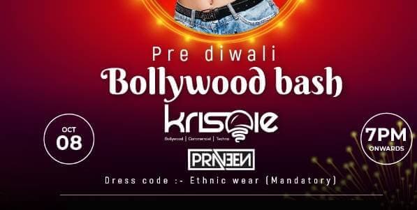 Ekdum Filmy - Pre Diwali Bollywood Bash
