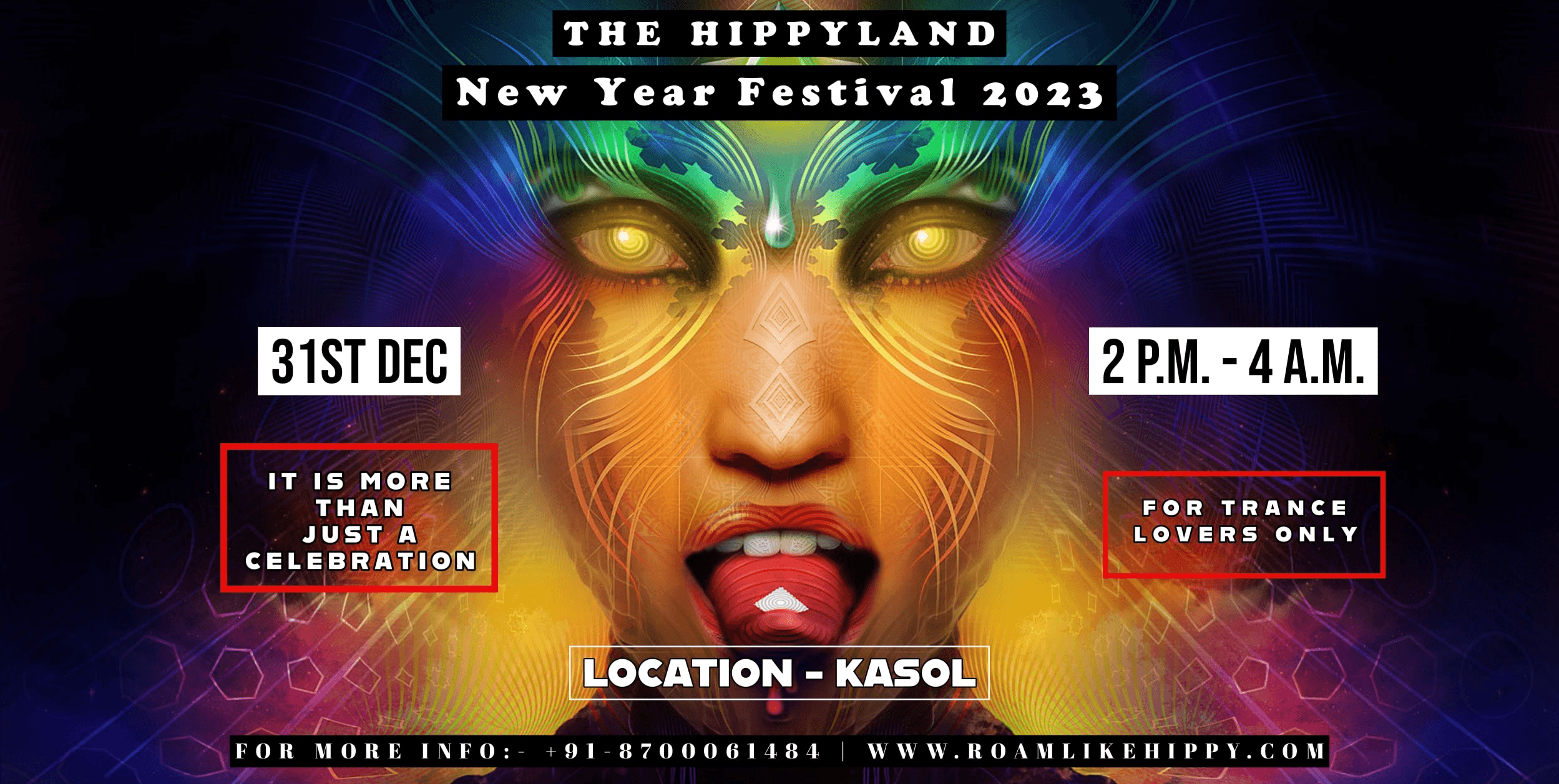 The Hippyland - New Year Celebration