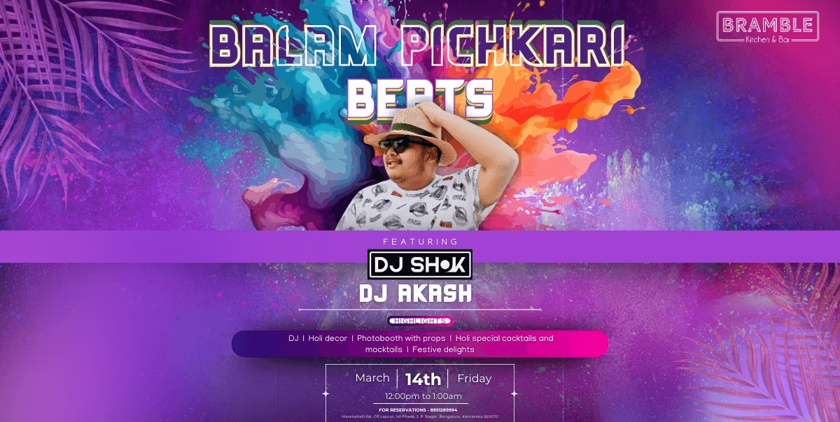 Balam Pichkari Beats Holi 2025