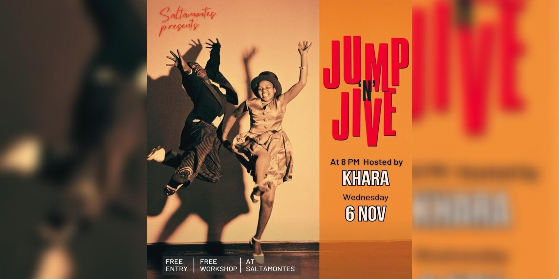 Jump N Jive Night | Saltamontes