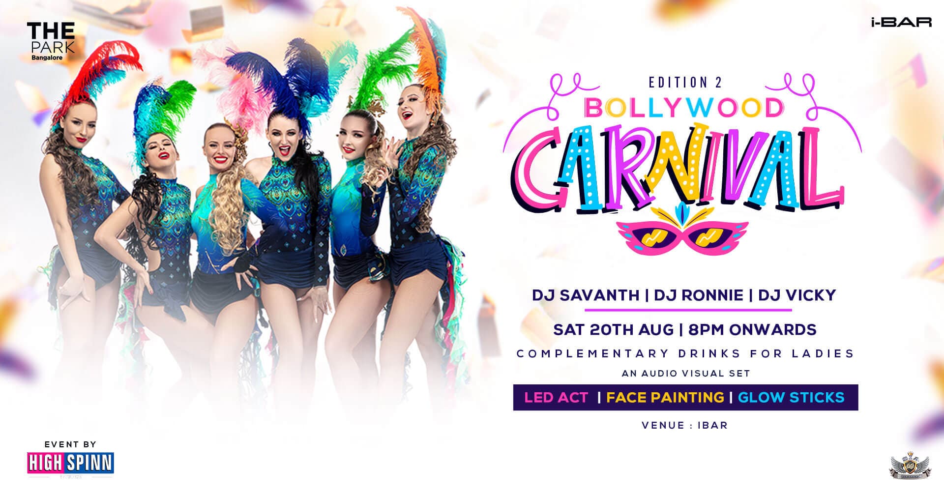 Saturday  -  Bollywood Carnival Party