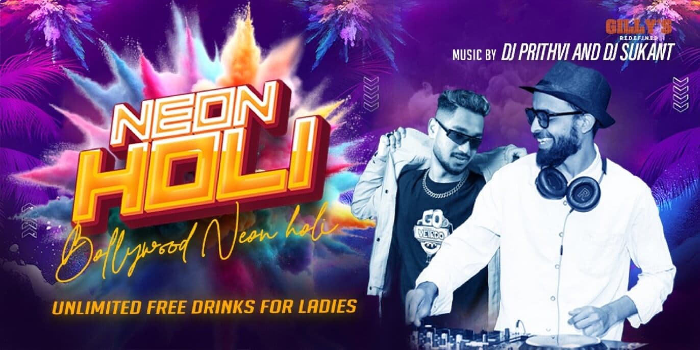 Bollywood Neon Holi