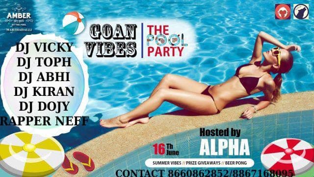 Goan Vibes - The Pool Party