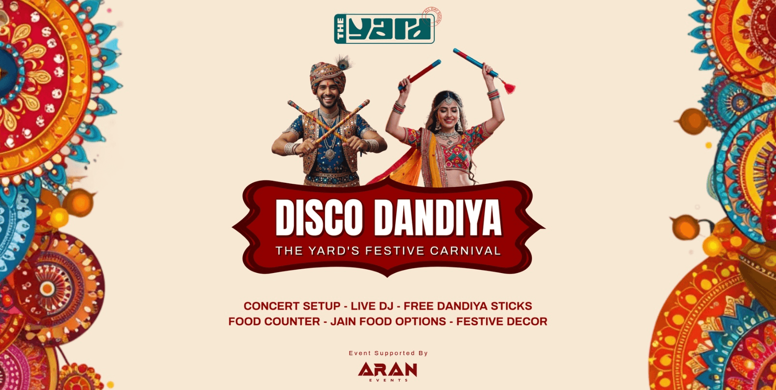 Whitefieldas Disco Dandiya At The Yard