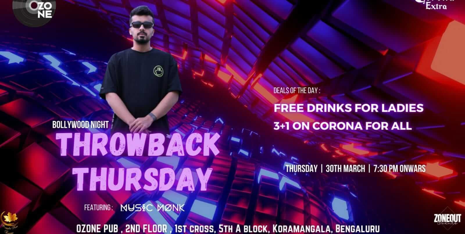 Throwback Thursday Bollywood Night