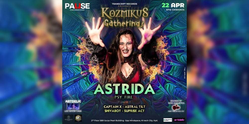 Transcript Records Presents Kozmikus Gatherings Astrida
