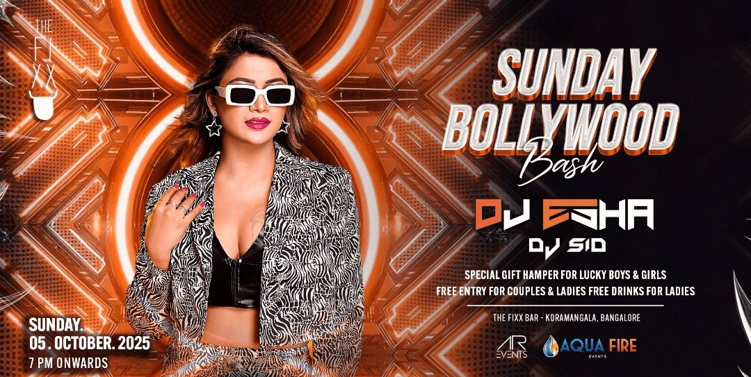 Sunday Bollywood Bash | The Fixx