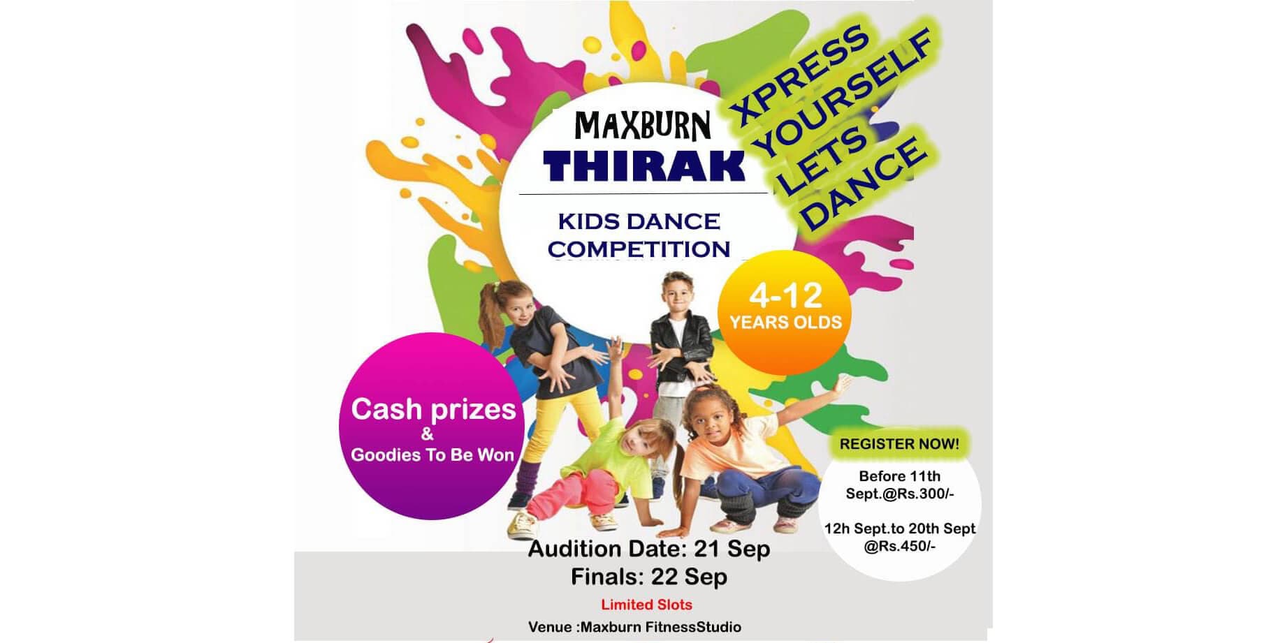 Maxburn Thirak Kids Dance Competition