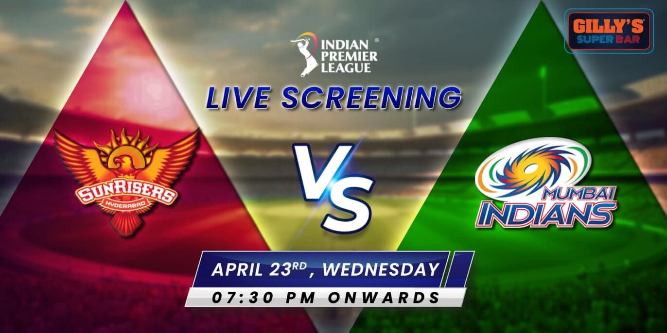 SRH Vs MI | IPL Live Screening 