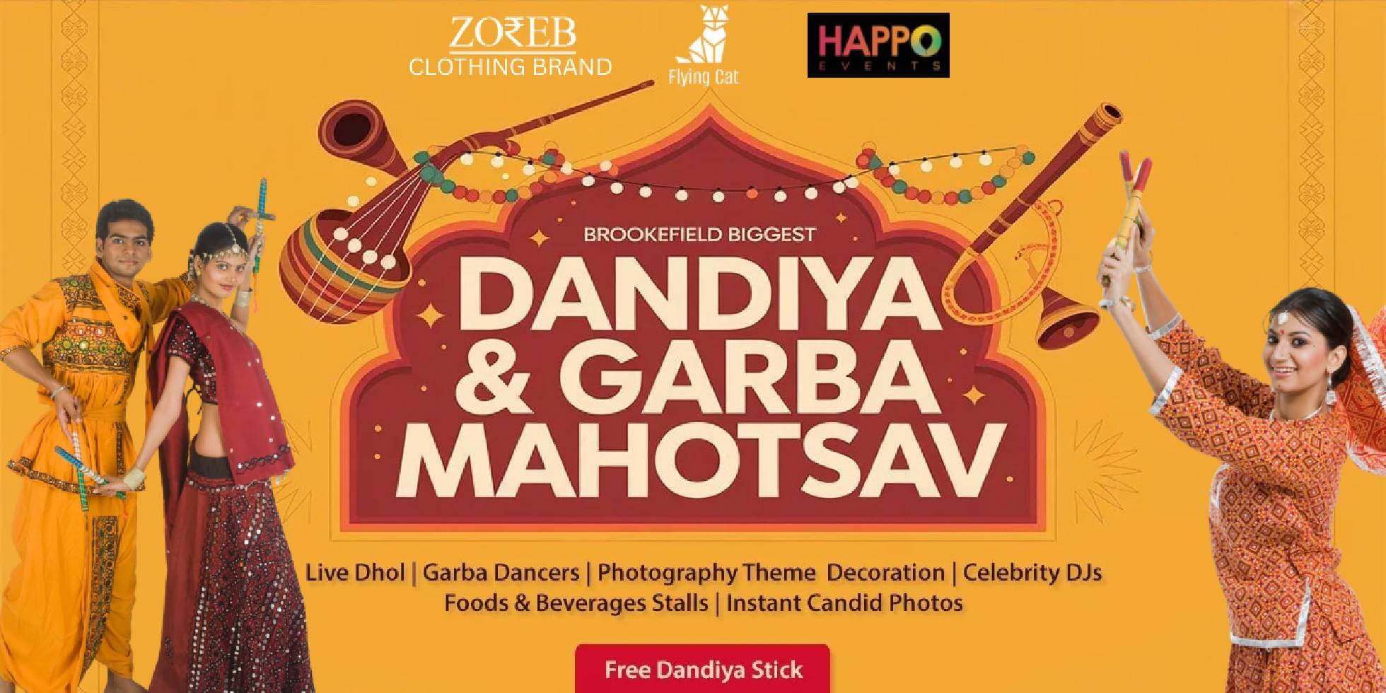 Brookefield Navratri Dandiya And Garba Mahotsav 2025