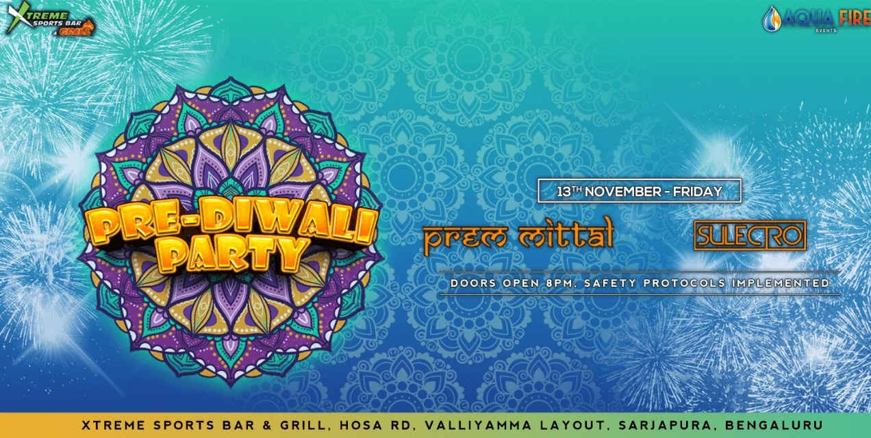 Pre Diwali Party , Xtreme Sports Bar