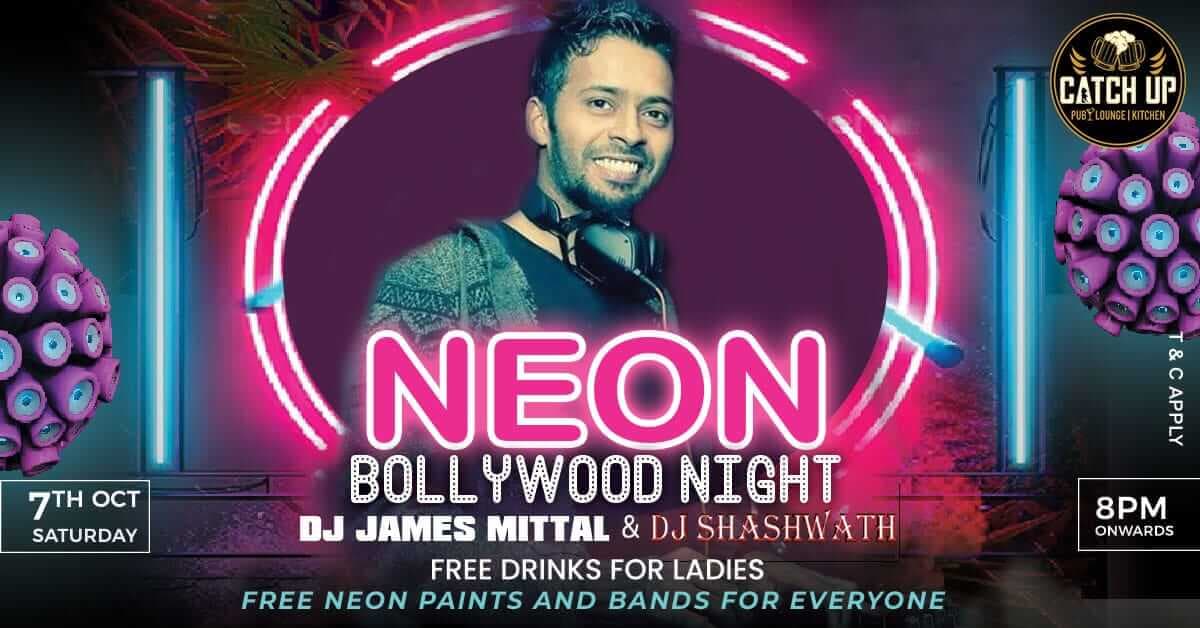 Neon Bollywood Night
