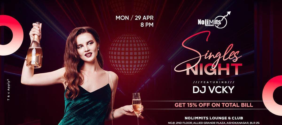 Singles Night | Nolimmits Lounge 