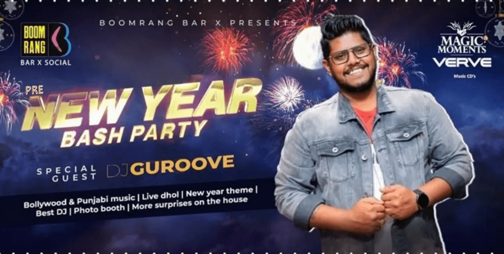 Pre New Year Bash | Boomrang