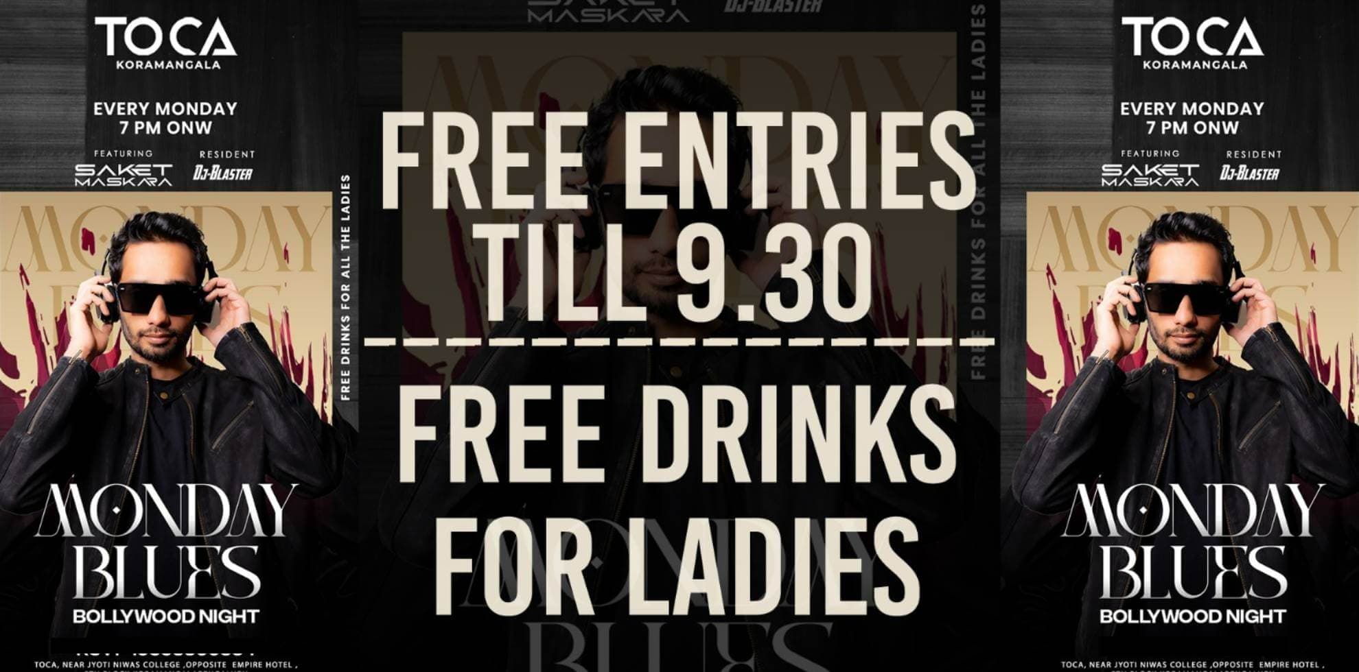 Monday Blues Bollywood Night | Toca Koramangala