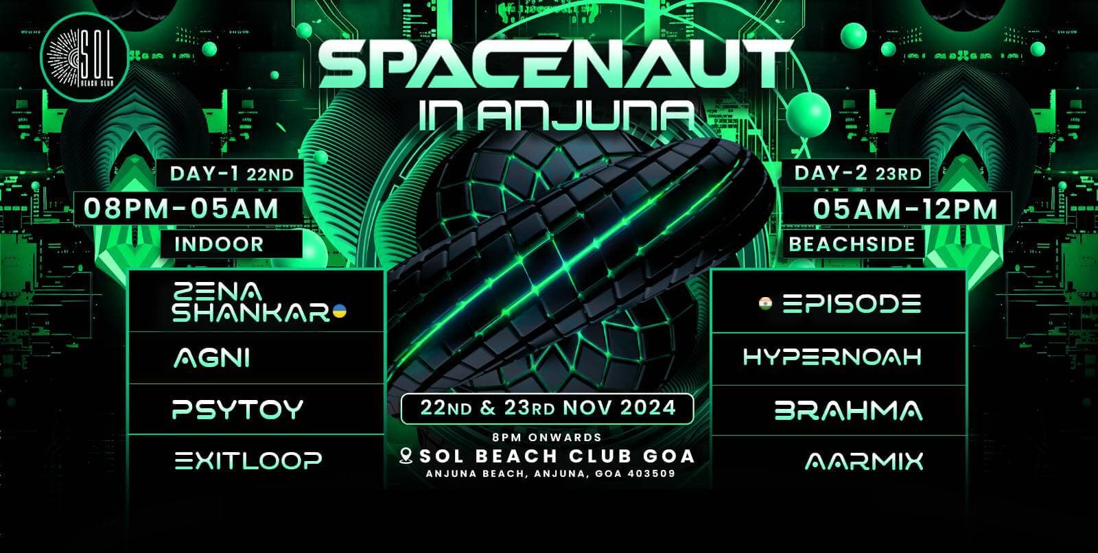 Spacenaut In Anjuna