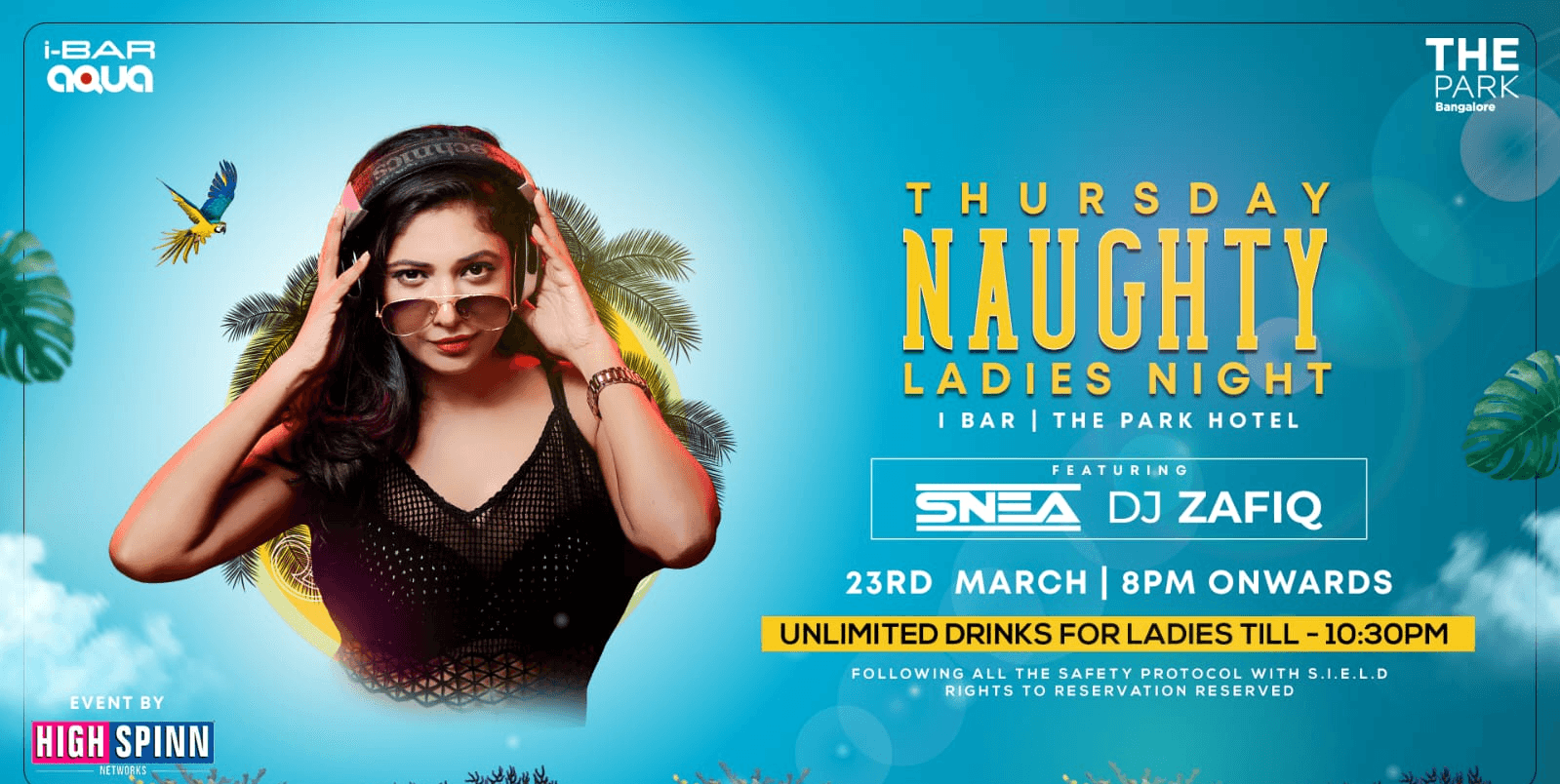 Thursday Naughty Ladies Night + Pool Party