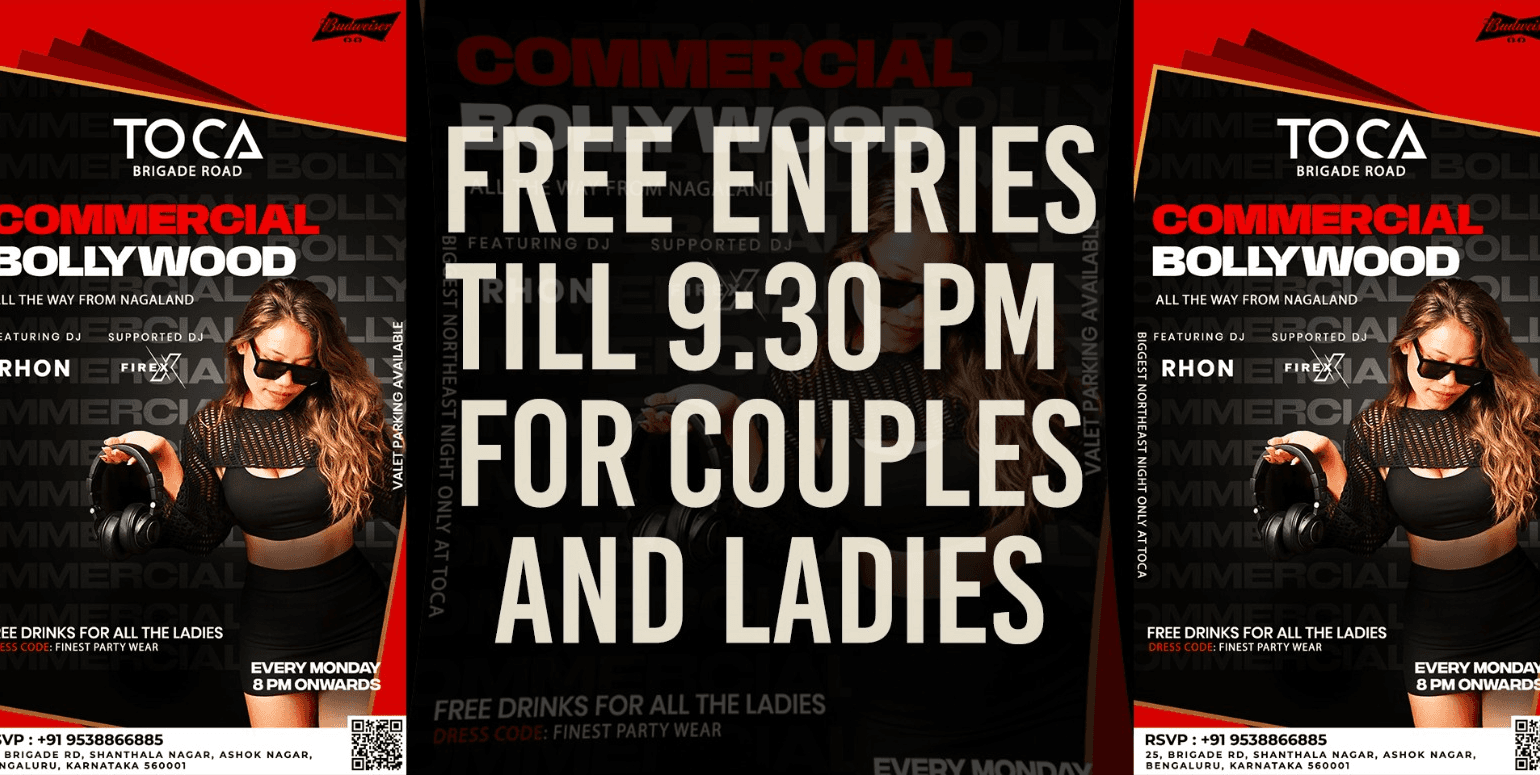 Commercial Bollywood DJ Night Ft DJ Rohn