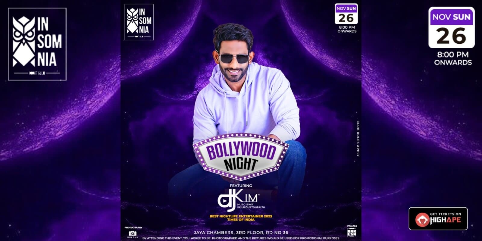 Bollywood Night | Insomnia 