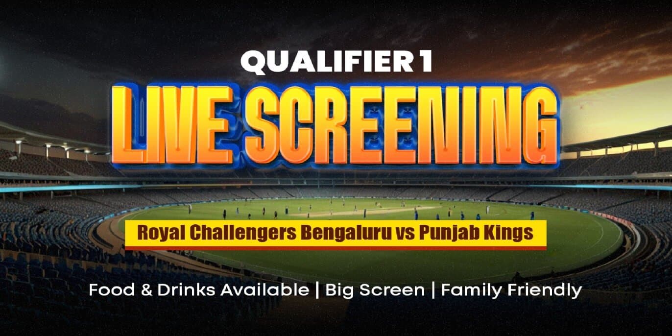 Screening Of RCB Vs PBKS | Qualifier 1