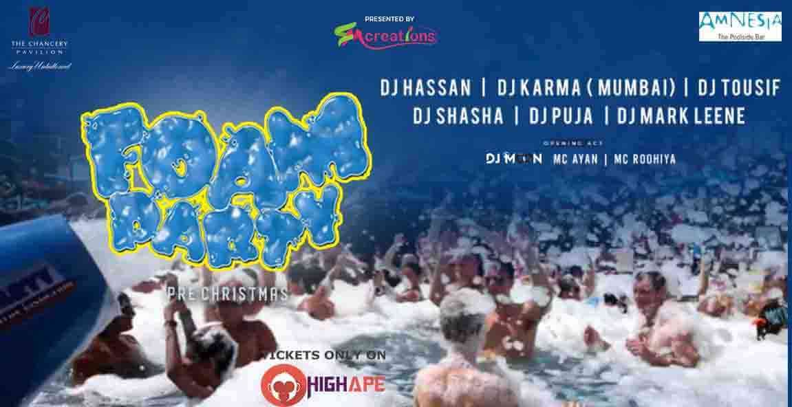 Pre Christmas Foam Party