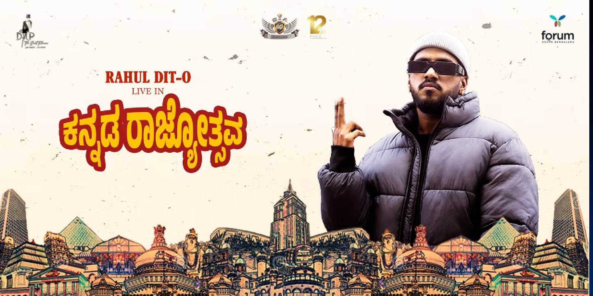 Rahul Dit-O Live - Kannada Rajyotsava | Forum South