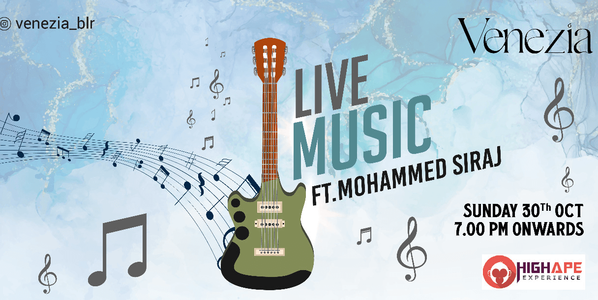 Sunday Live Music Ft Mohammed Siraj