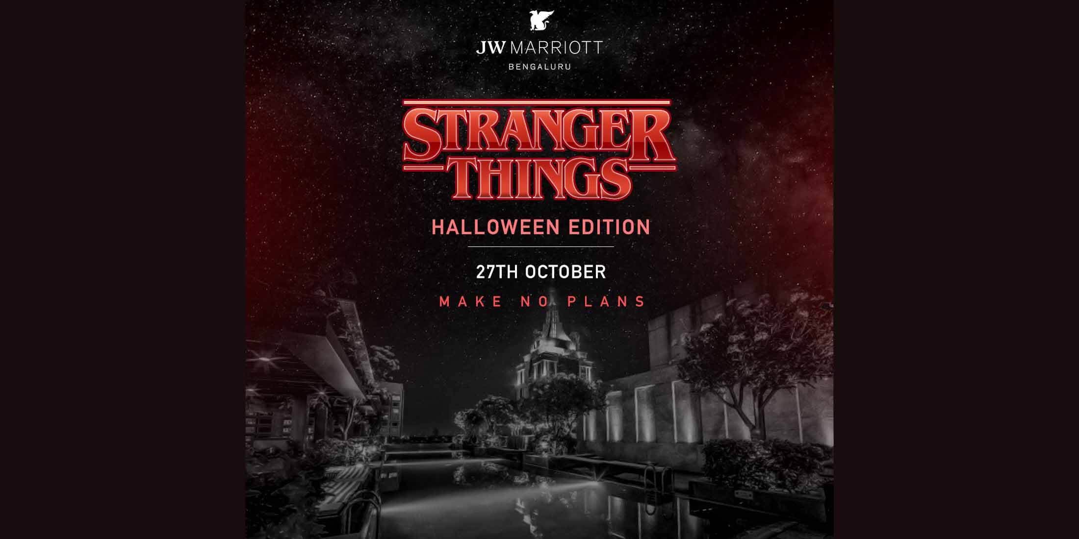 Halloween Party at Spice terrace on oct 27 | Strangers things