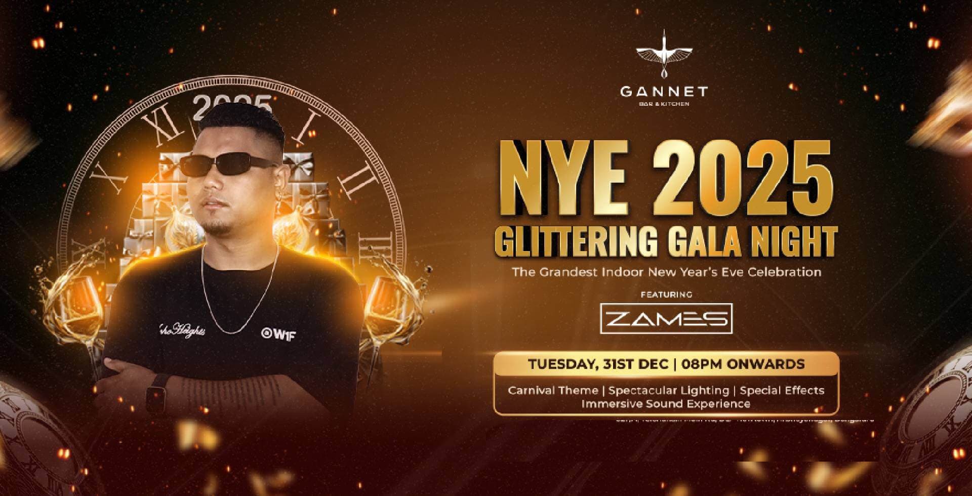 NYE 2025 - Glittering Gala Night