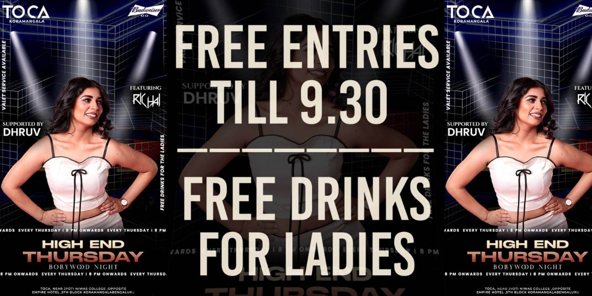 High End Thursday Bollywood DJ Night