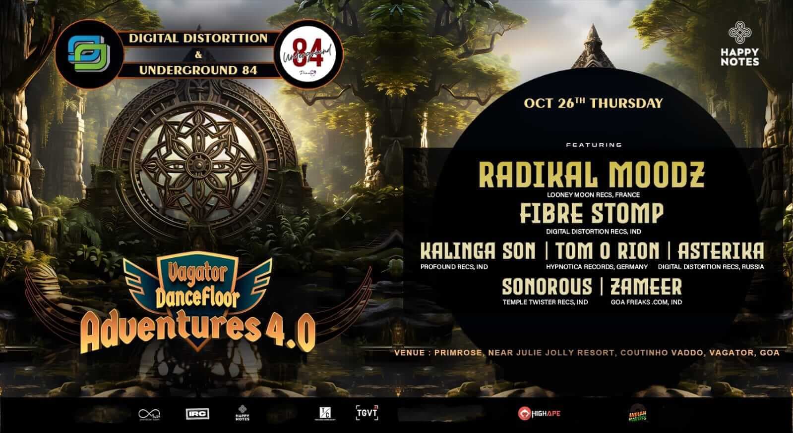 Vagator Dance Floor Adventures 4.0