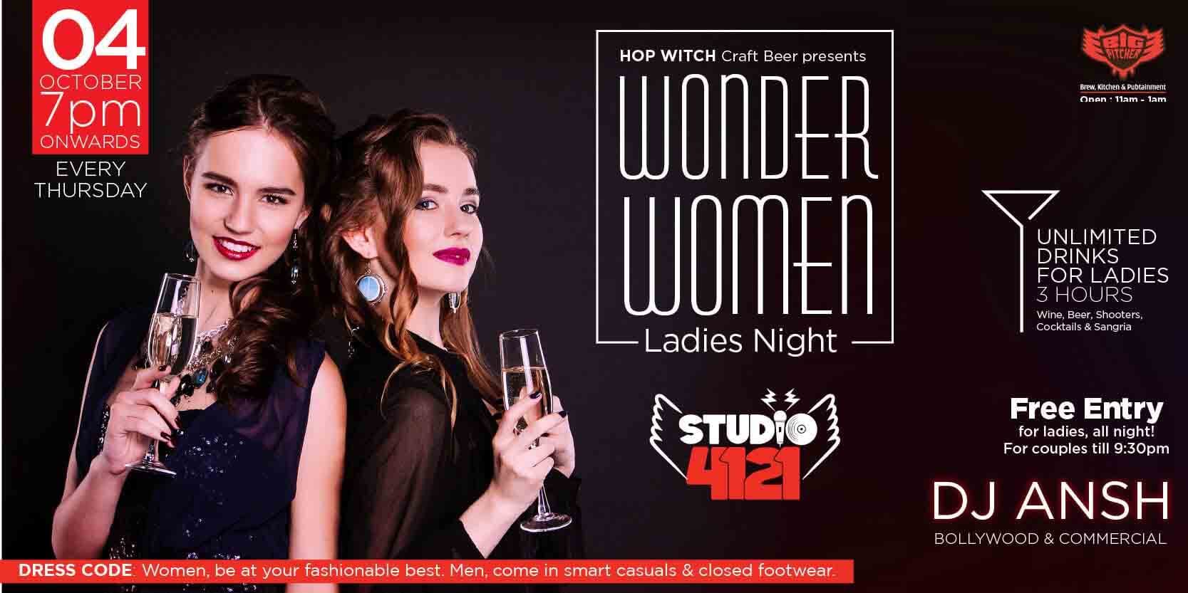 Wonder Women Ladies Night