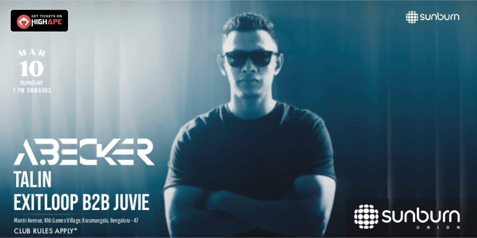 A Becker Live | Sunburn Union