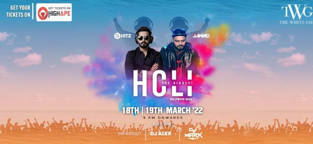 The Biggest Holi Festival, Baga 