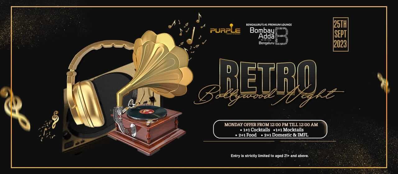 Retro Bollywood Night