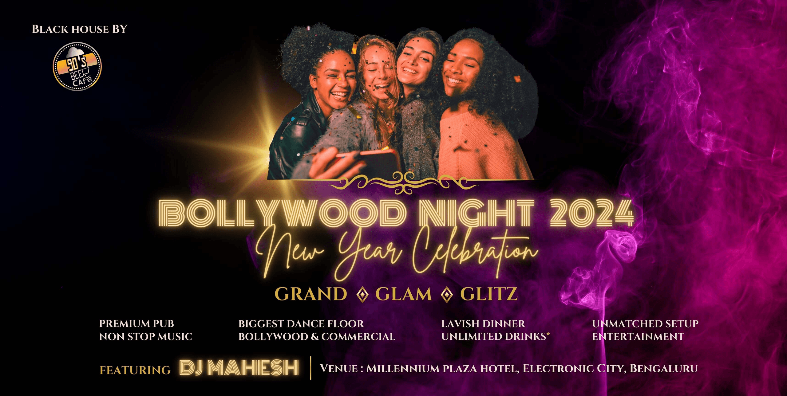 Bollywood New Year Celebration 2024