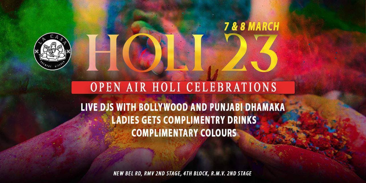 Holi 2023 Open Air Celebration