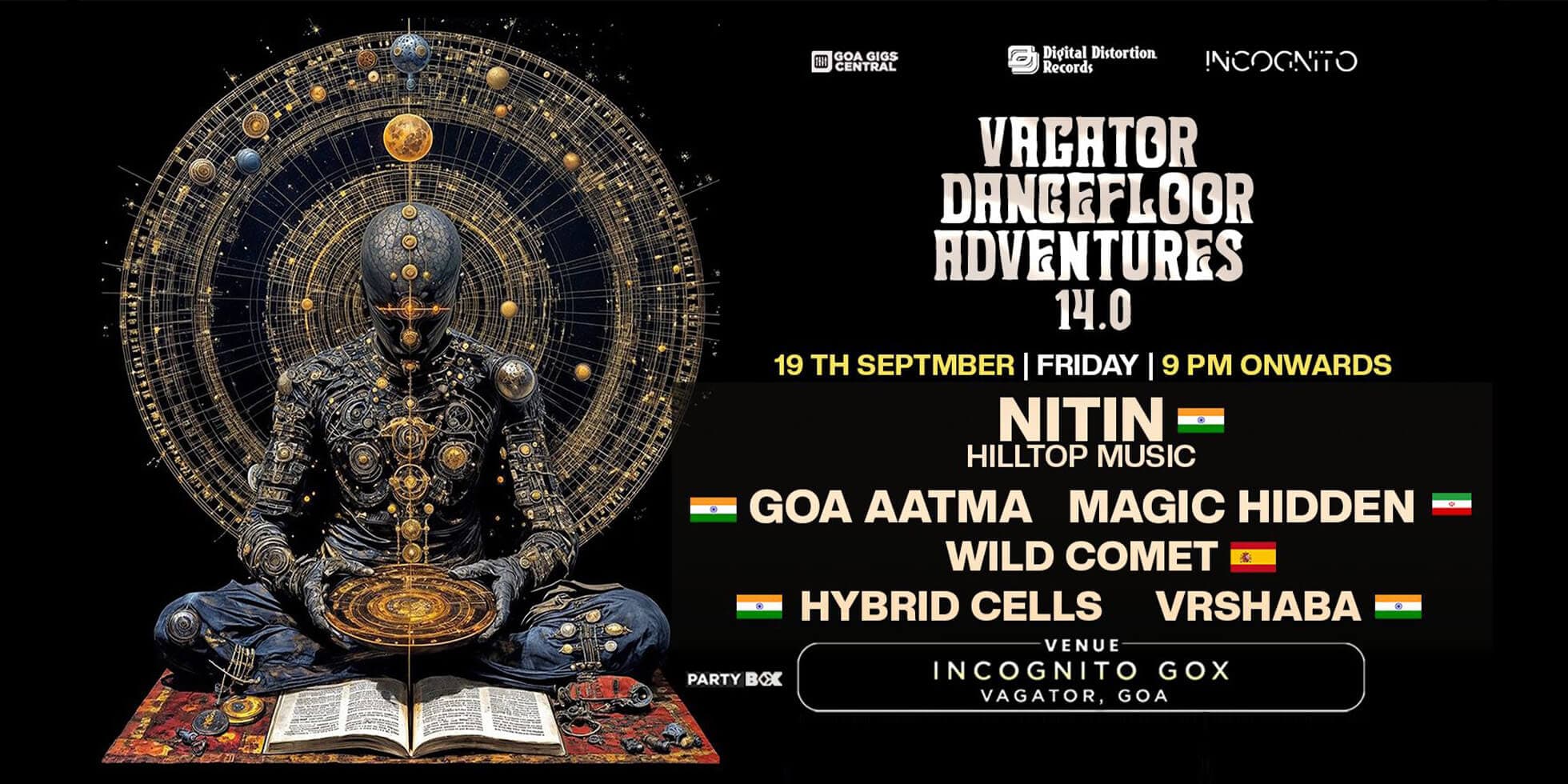 Vagator Dance Floor Adventure 14.0