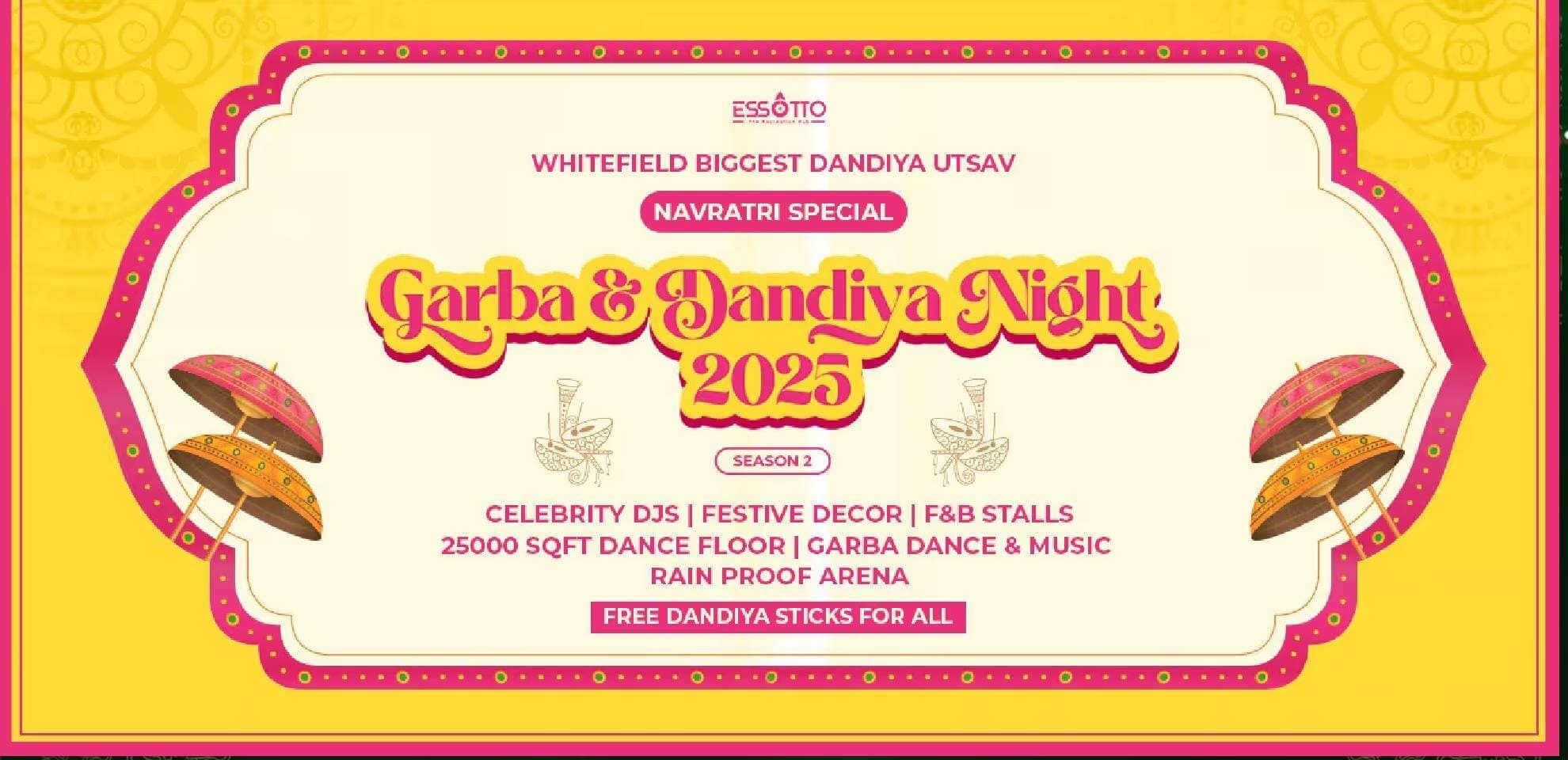 Garba And Dandiya 2025 | Nura Restaurant