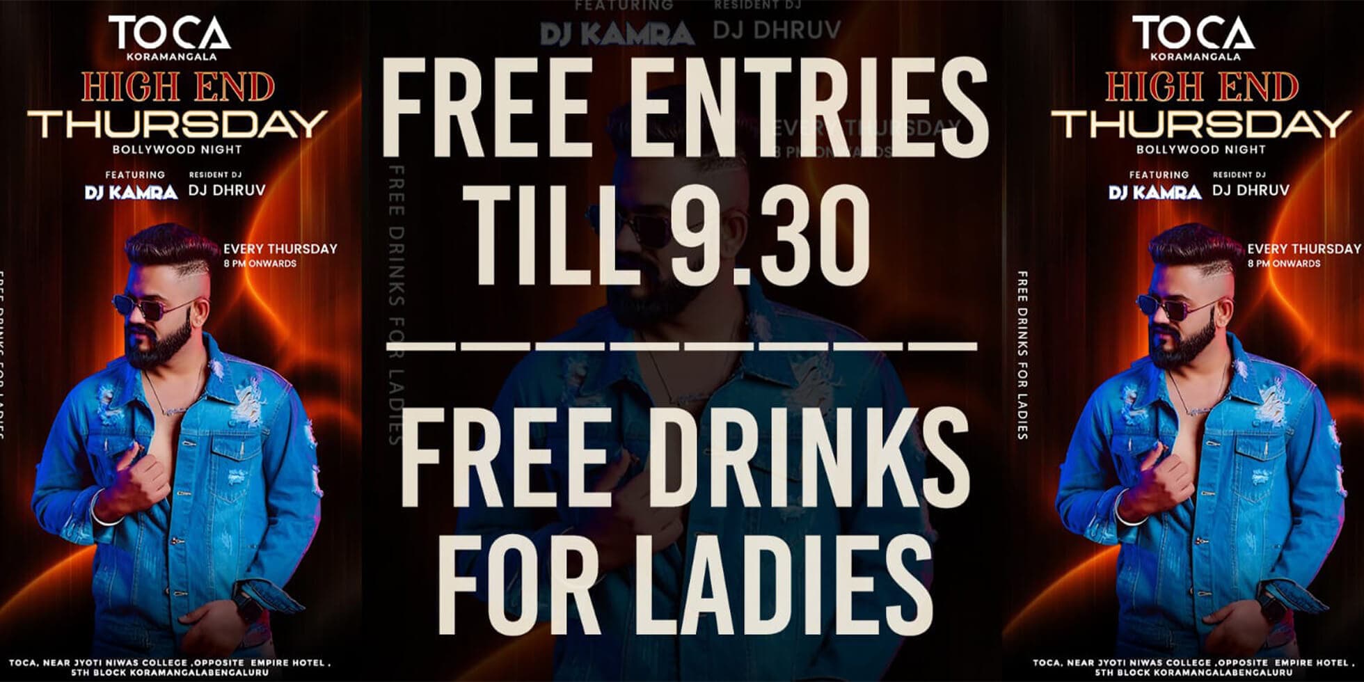 High End Thursday | Toca Kormangala