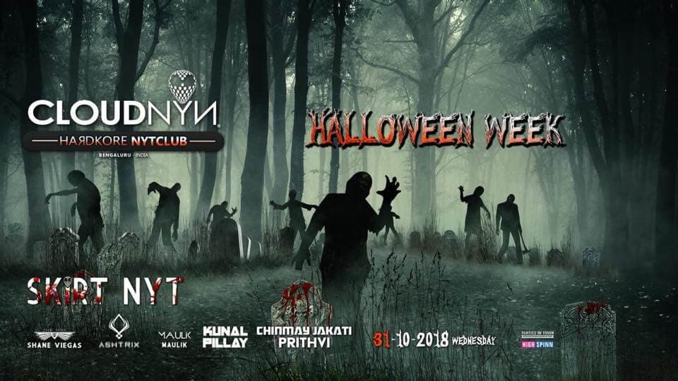 Halloween Ladies Night at Cloudnyn