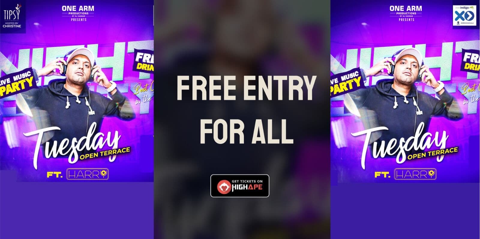 Tuesday Open Terrace | Indigo XP