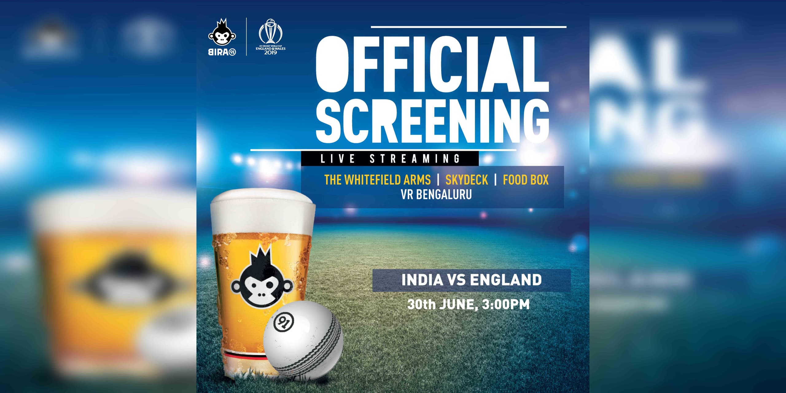 Official ICC World Cup Live Screening