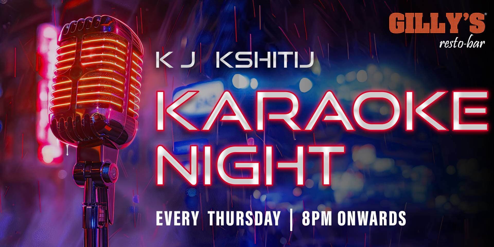 Karaoke Night | Gillys Resto Bar 