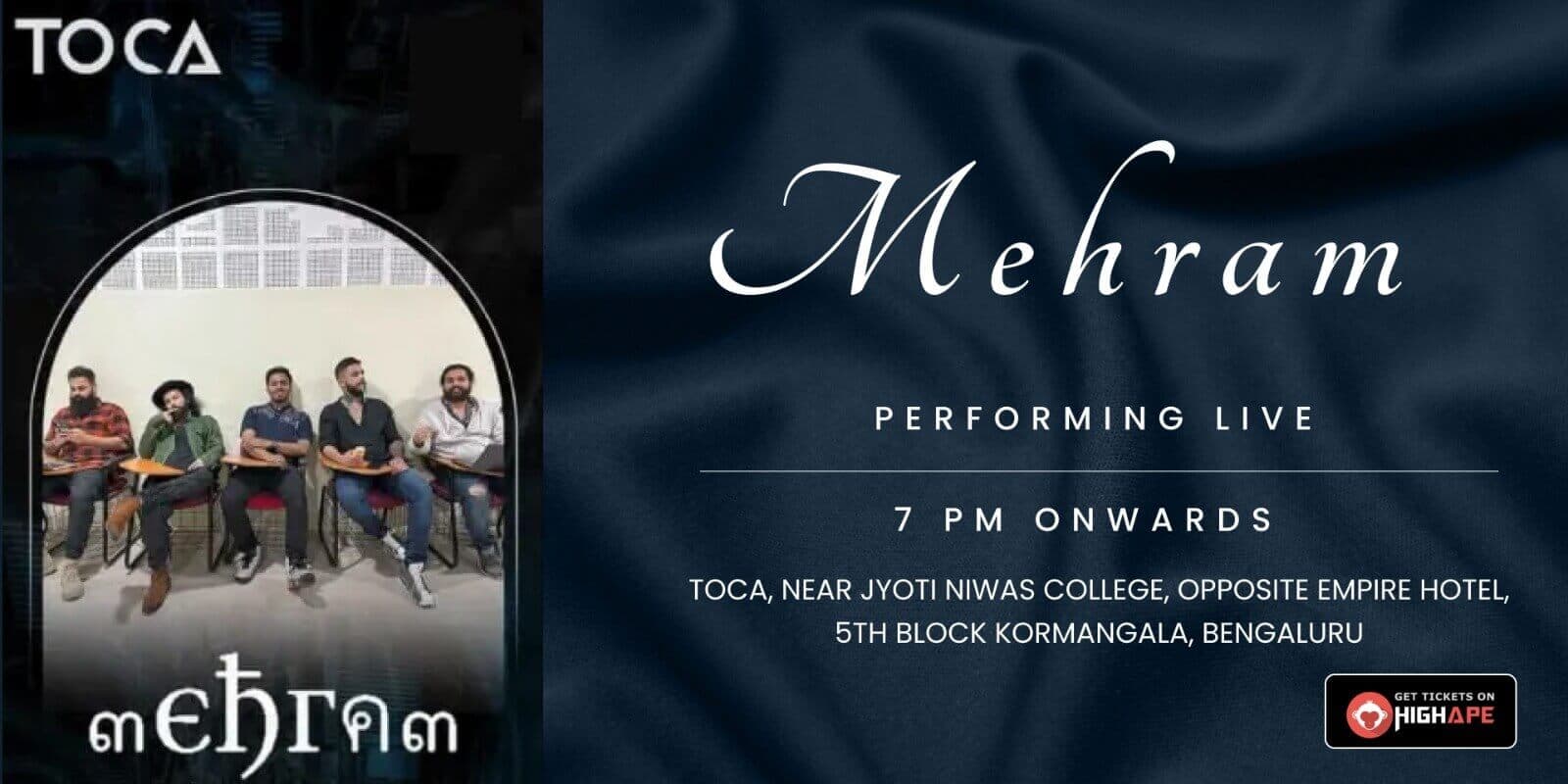 Live Performance By Mehram | Toca