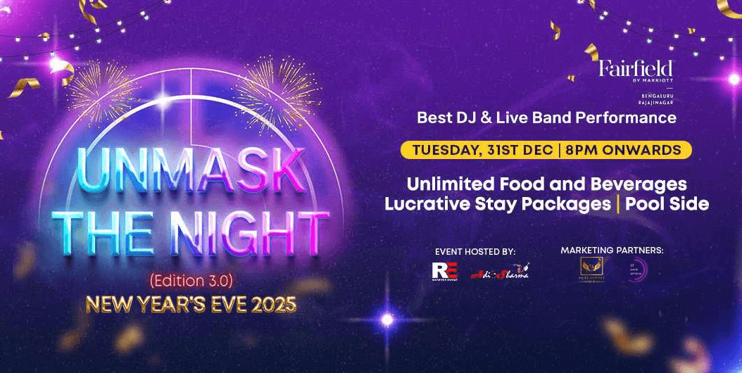 Unmask The Night At Fairfield By Marriott - New Years Eve 2025