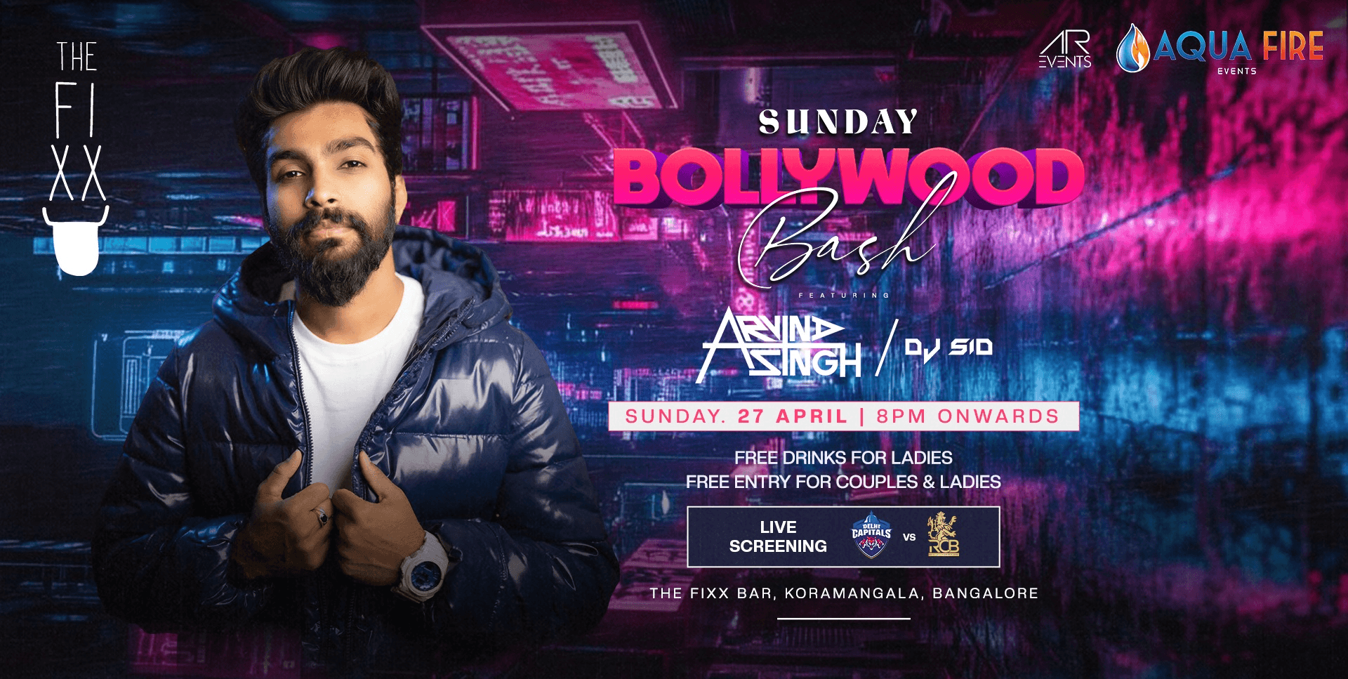 Sunday Bollywood Bash | The Fixx