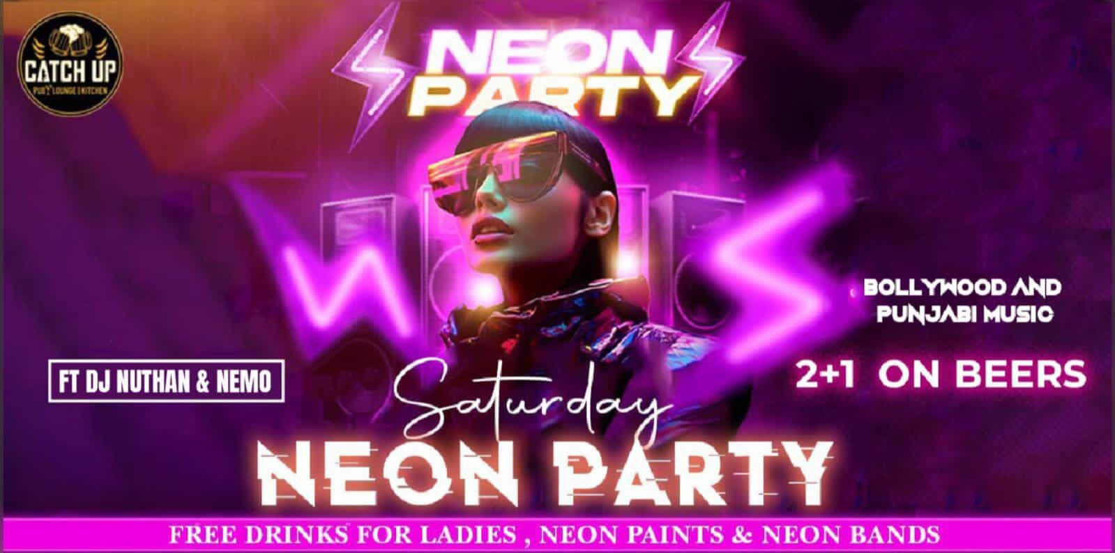 Saturday Neon Party