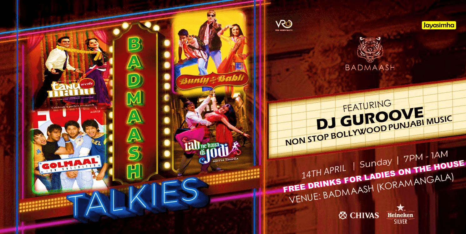 Badmaash Talkies Ladies Night